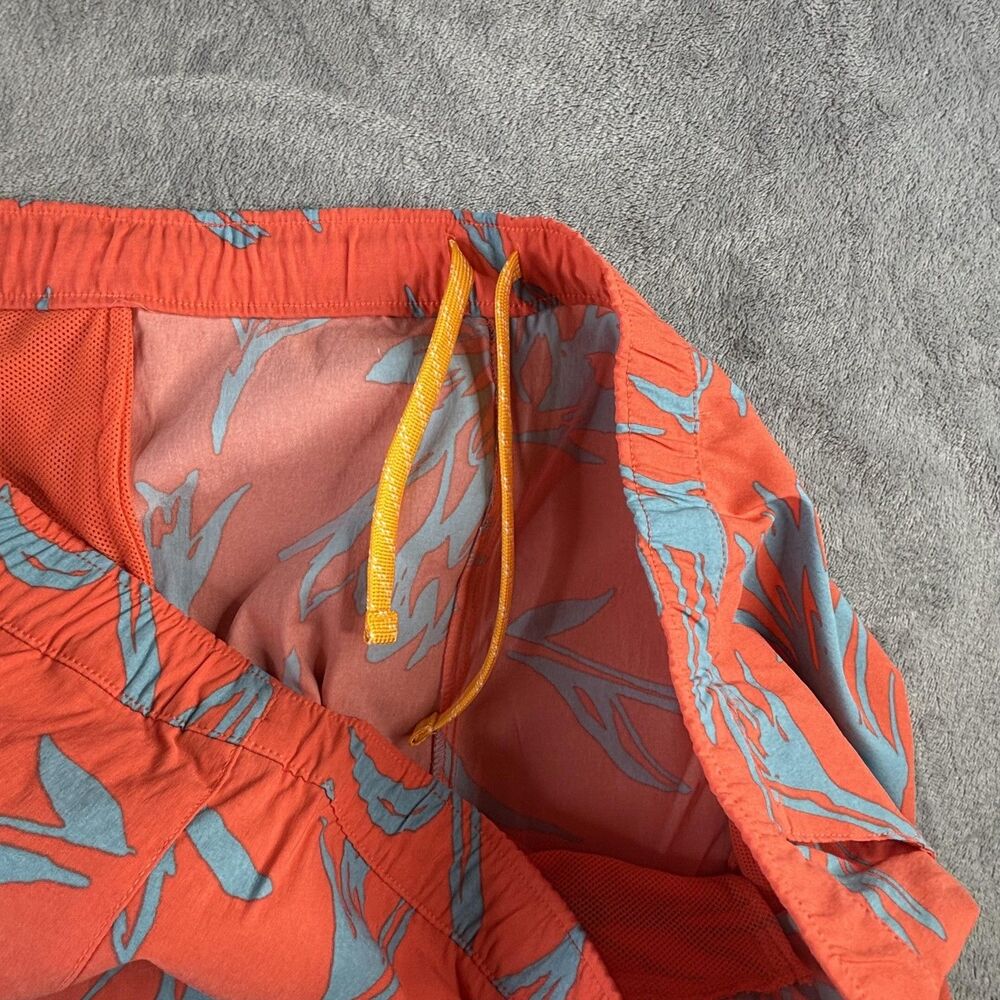 The North Face Shorts Womens 3X Orange Class V FlashDry Tropical Print NF0A81W2 - Picture 9 of 15